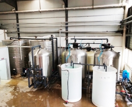 西双版纳某工厂食品加工45-60吨软化水设备