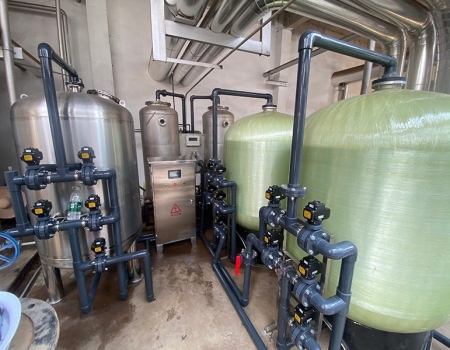 西双版纳文山某纤维板工厂锅炉25吨净化软化设备
