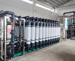 文山水厂每小时80吨超滤净水设备